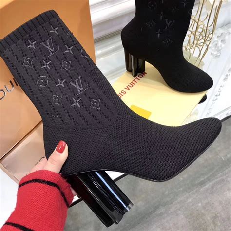 louis vuitton aocks|louis vuitton sock boots heels.